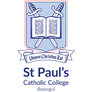 BOORAGUL St Paul's Catholic College Crest