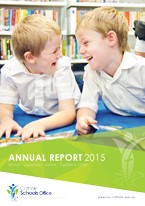 2015 Catholic Schools Office Annual Report Cover