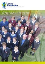 2012 Catholic Schools Office Annual Report Cover