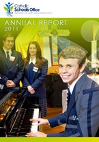 2011 Catholic Schools Office Annual Report Cover