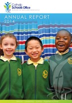 2014 Catholic Schools Office Annual Report Cover