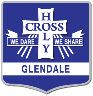 GLENDALE Holy Cross Primary School Crest