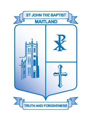 MAITLAND St John the Baptist Primary School Crest