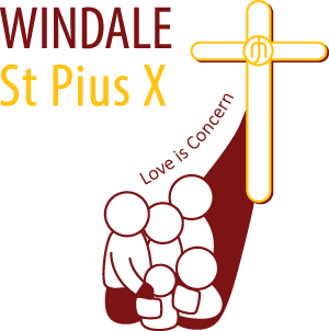 WINDALE St Pius X Primary School Crest