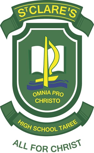 TAREE St Clare's High School Crest