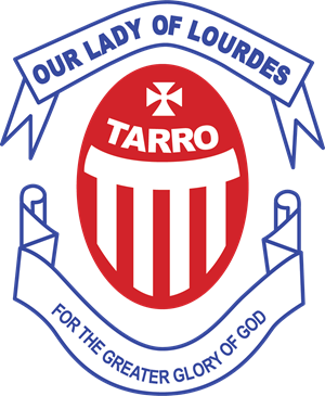 TARRO Our Lady of Lourdes Primary School Crest