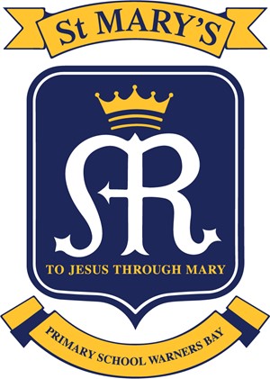 WARNERS BAY St Mary's Primary School Crest